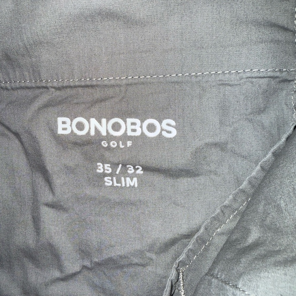 Like New Bonobos Highland Tour Golf Pants Navy Slim Fit 35x32 Performance - Picture 6 of 11